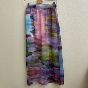 UO Pastel overlay skirt